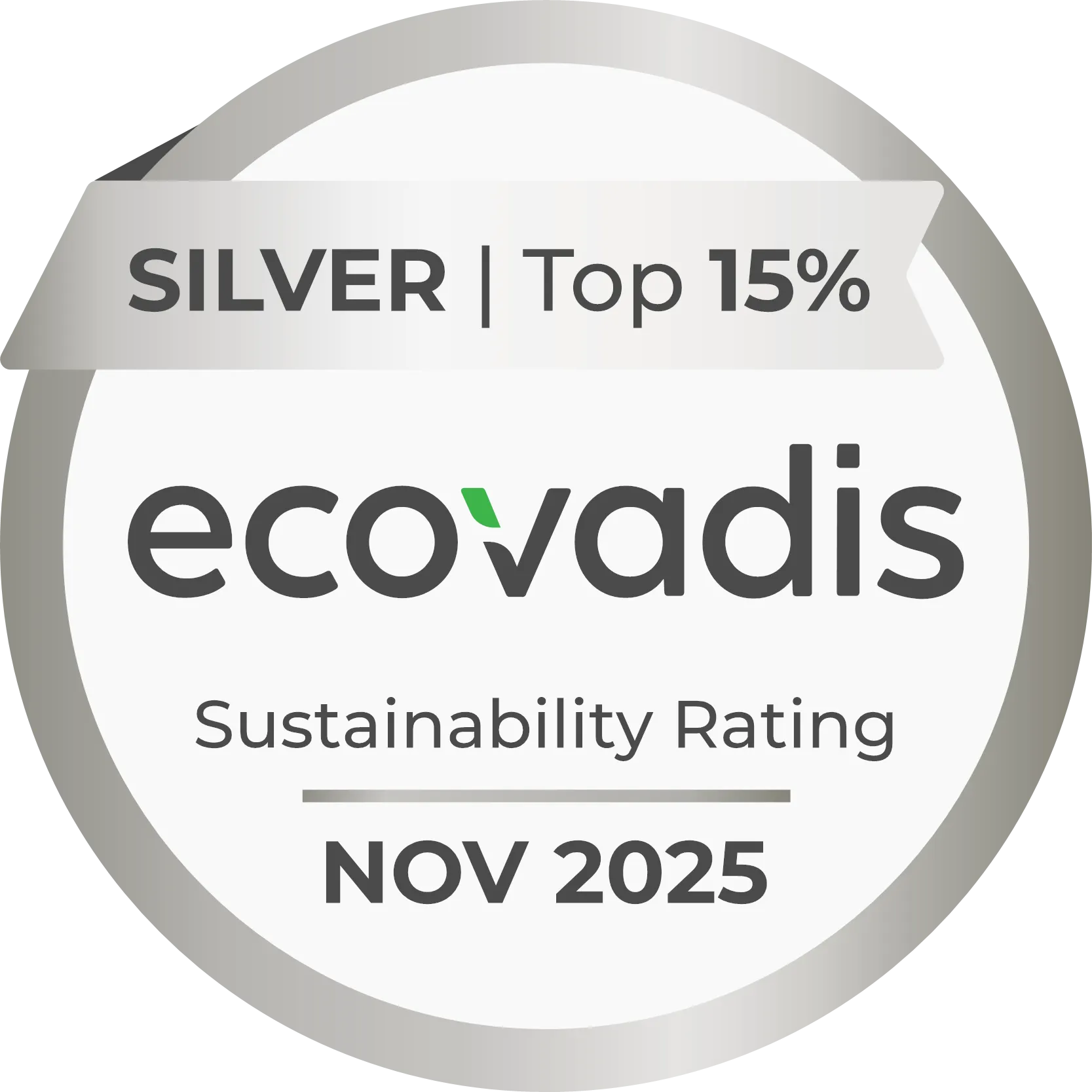 2025-DE ecovadis silver medal