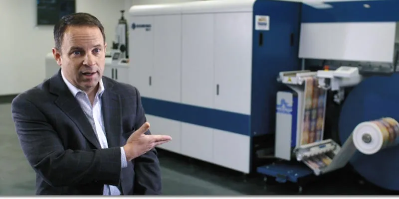Barry Wendell, Account Manager de Domino Digital Printing Solutions North America