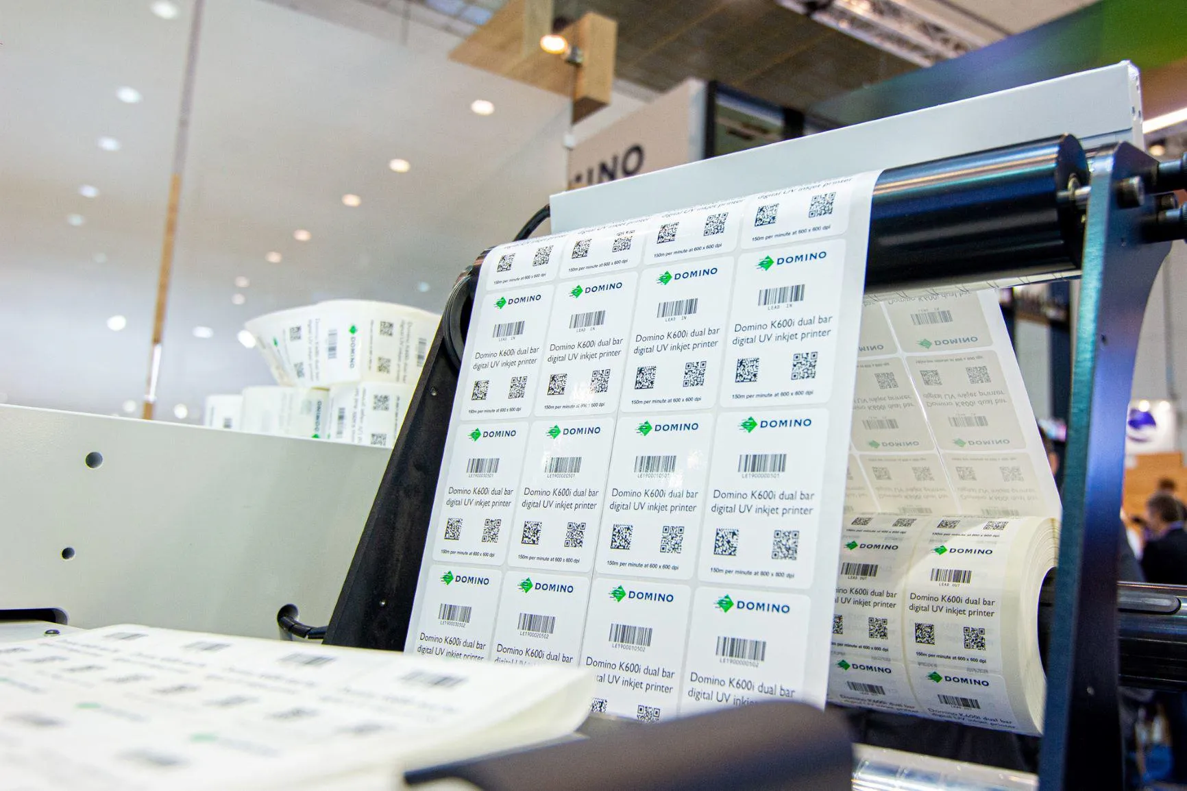 DOMINO K600i Barcodes  2D Codes