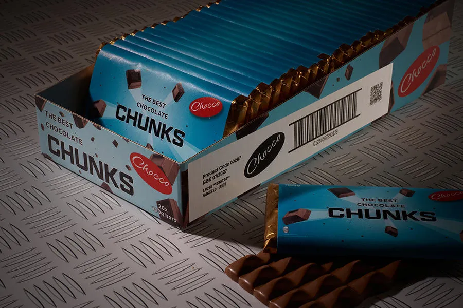 Codierung des Domino Cx150i auf Trays für die Lebensmittelbranche